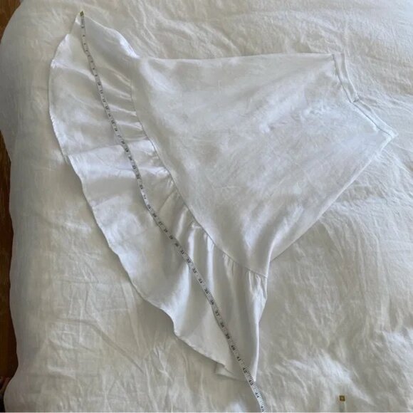 NWT Reformation Yucca Linen Two Piece Skirt Set White Size 0 - Picture 13 of 16